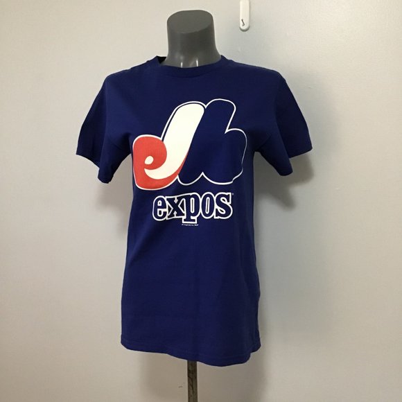 Montreal Expos Baseball T-Shirt Size S - Picture 1 of 8